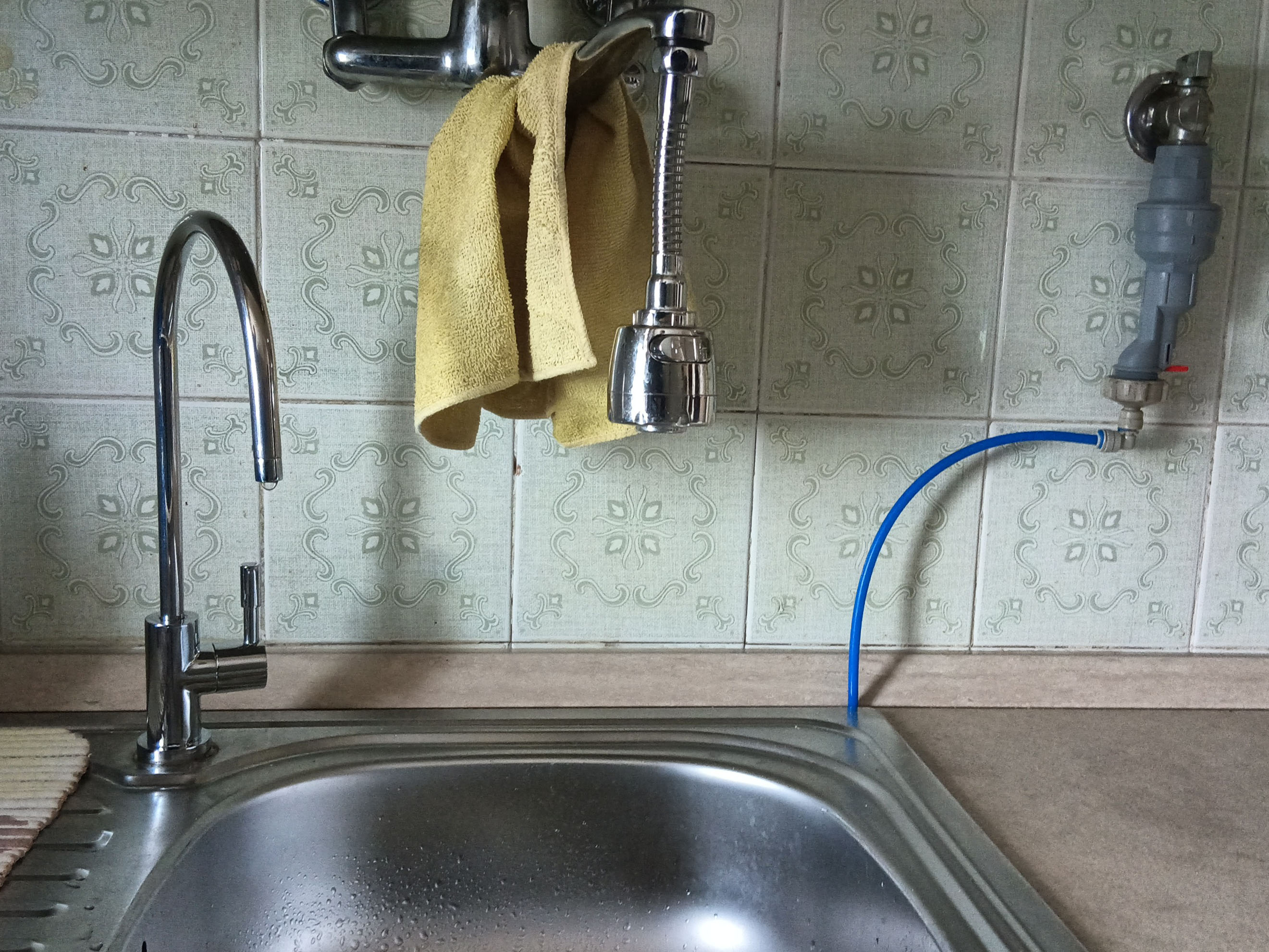 Installazione completa con raccordi